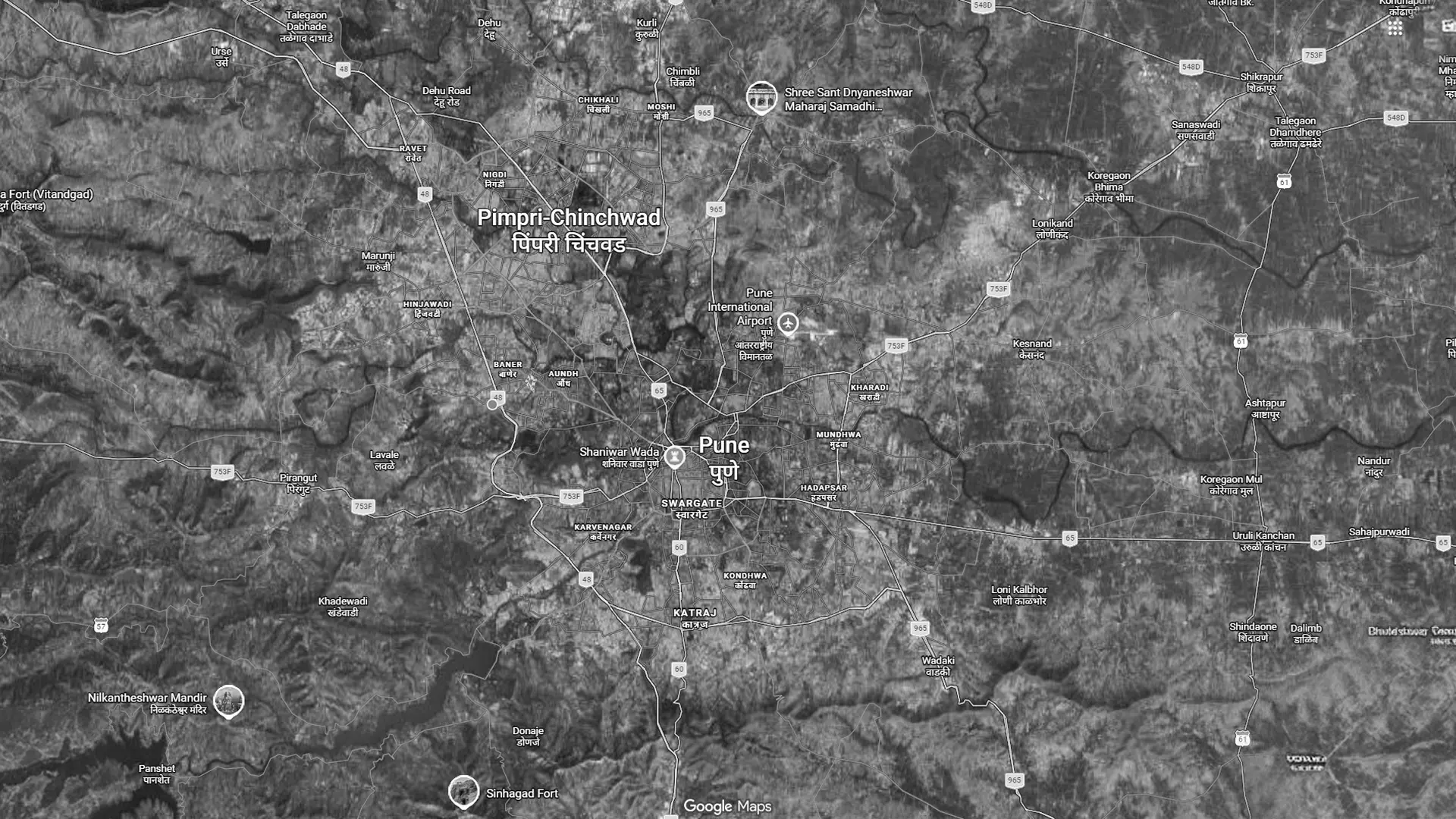 Project locations map